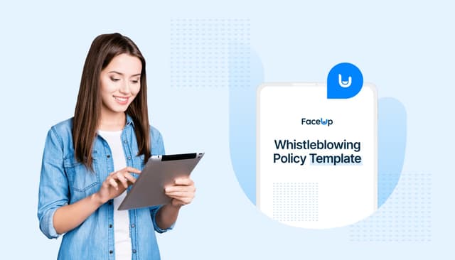 Whistleblowing policy template