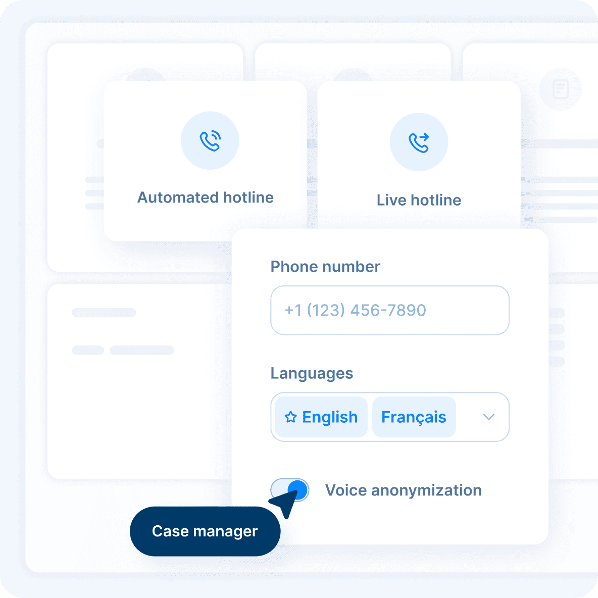 FaceUp - Hotline Reporting